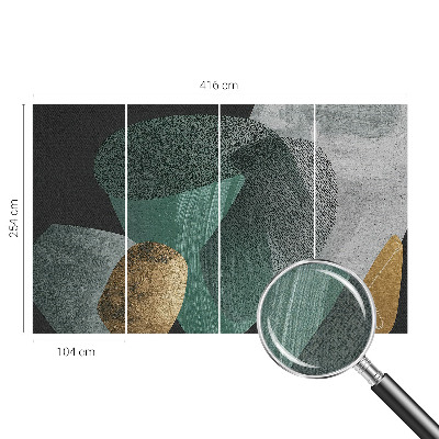Fototapetas vaikams su abstrakčios geometrinės kompozicijos motyvu
