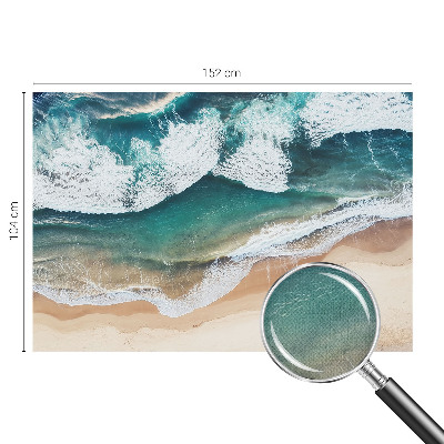 Savaime lipnus fototapetas Havbølger