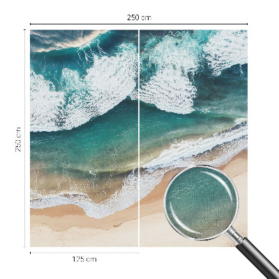 Savaime lipnus fototapetas Havbølger