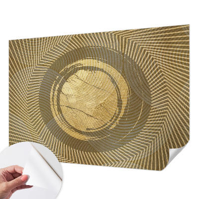 3D fototapetas su spindinčiomis linijomis