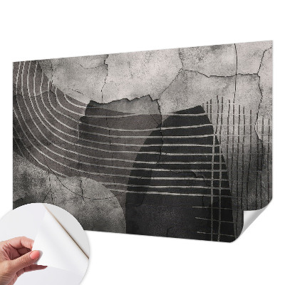 3D fototapetas sienoms su abstrakčiomis linijomis
