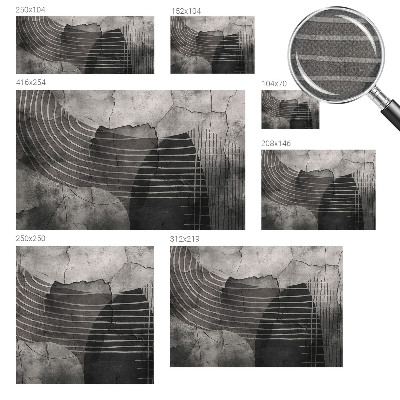 3D fototapetas sienoms su abstrakčiomis linijomis