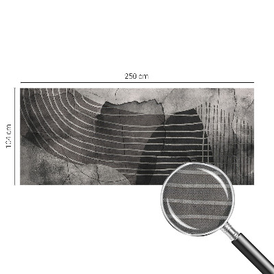 3D fototapetas sienoms su abstrakčiomis linijomis