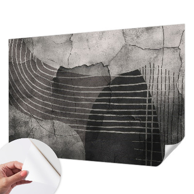 3D fototapetas sienoms su abstrakčiomis linijomis