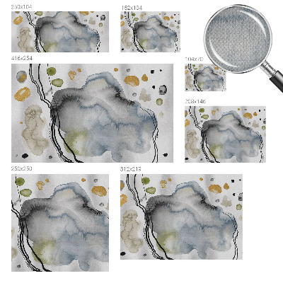 Savaime lipnus fototapetas Abstrakti akvarelė