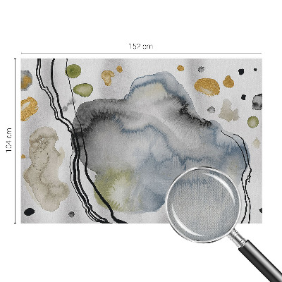 Savaime lipnus fototapetas Abstrakti akvarelė