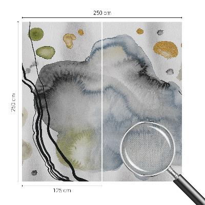 Savaime lipnus fototapetas Abstrakti akvarelė