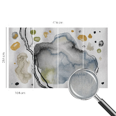 Savaime lipnus fototapetas Abstrakti akvarelė