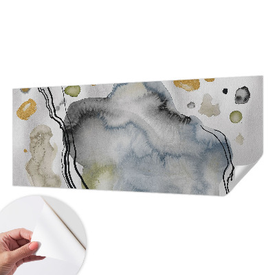 Savaime lipnus fototapetas Abstrakti akvarelė