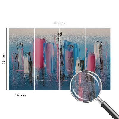 Fototapetas vaiko kambariui Abstraktūs sruogeliai