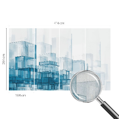 3D fototapetas Bendrieji reikšmingi terningeriai