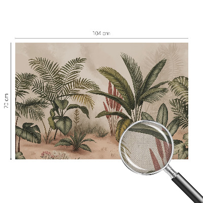 3D fototapetas sienoms su augalų motyvais
