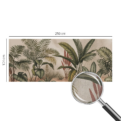 3D fototapetas sienoms Plantmotyvas