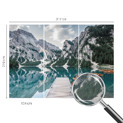 3D fototapetas su Bjergo panorama
