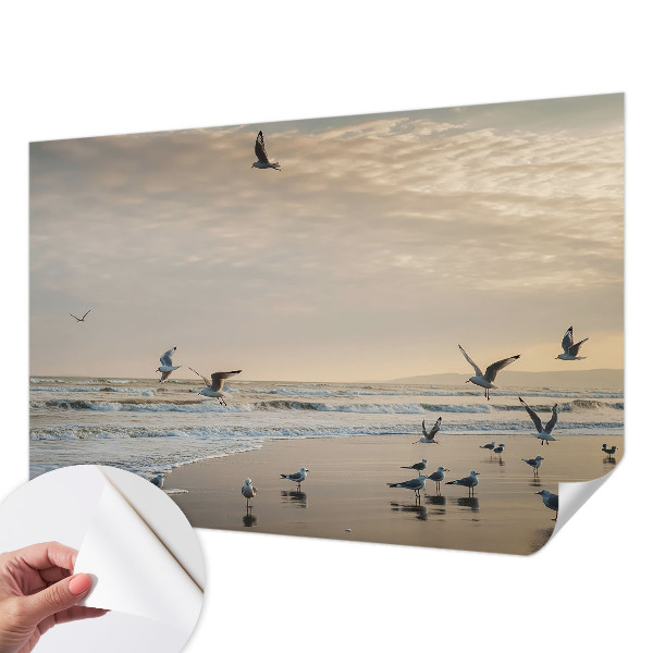 Savaime lipnus fototapetas su piešiniu „Ro ved havet“