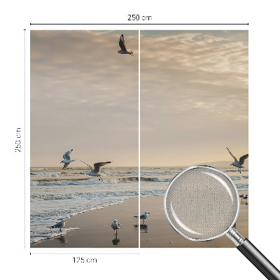Savaime lipnus fototapetas su piešiniu „Ro ved havet“