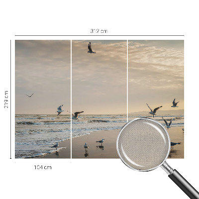 Savaime lipnus fototapetas su piešiniu „Ro ved havet“