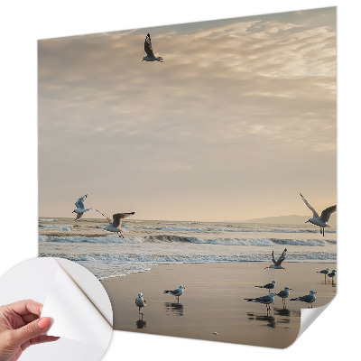 Savaime lipnus fototapetas su piešiniu „Ro ved havet“