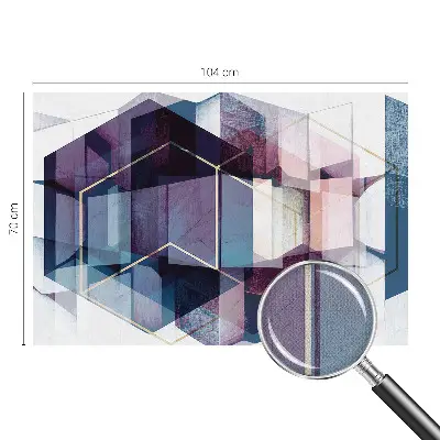 Fototapetas vaikams su geometriniais brėžiniais