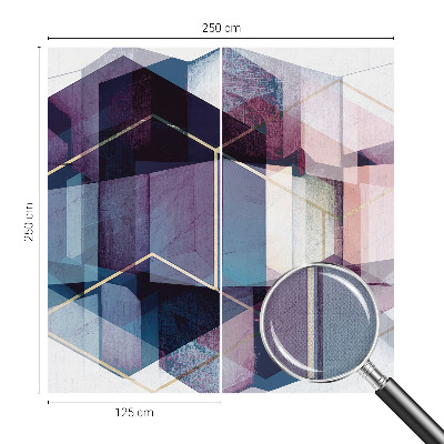 Fototapetas vaikams su geometriniais brėžiniais