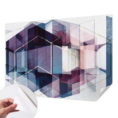 Fototapetas vaikams su geometriniais brėžiniais
