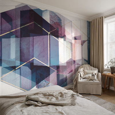 Fototapetas vaikams su geometriniais brėžiniais