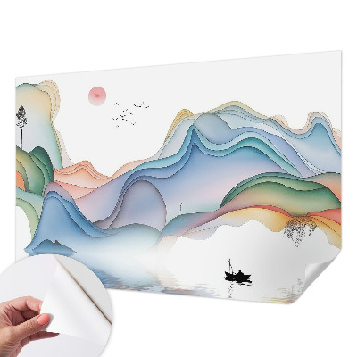 Fototapetas vaiko kambariui Drømmelandskab