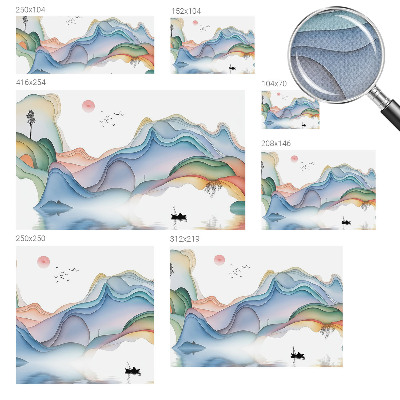 Fototapetas vaiko kambariui Drømmelandskab