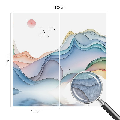 Fototapetas vaiko kambariui Drømmelandskab