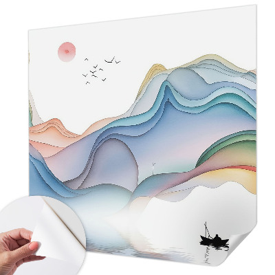 Fototapetas vaiko kambariui Drømmelandskab