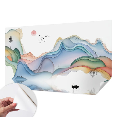 Fototapetas vaiko kambariui Drømmelandskab