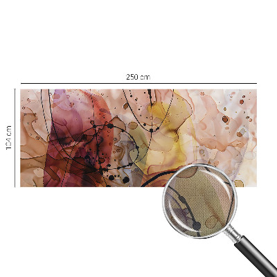 Savaime lipnus fototapetas su abstrakčiu harmonijos motyvu