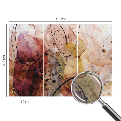 Savaime lipnus fototapetas Abstrakti harmonija