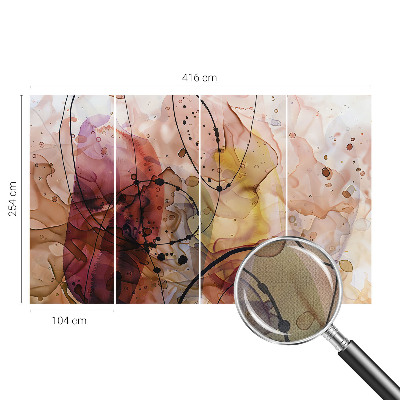 Savaime lipnus fototapetas Abstrakti harmonija