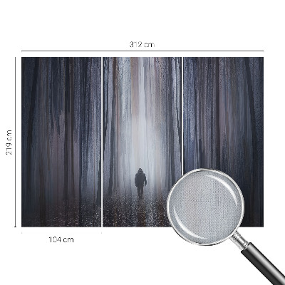 Fototapetai skandinaviško miško stiliaus dizainas