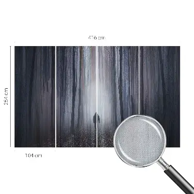 Fototapetai skandinaviško miško stiliaus dizainas