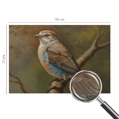 3D fototapetas Fugleportræt