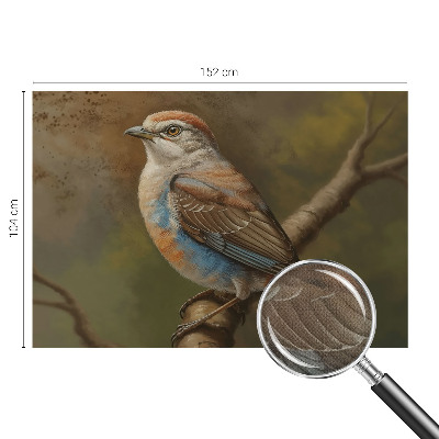 3D fototapetas Fugleportræt