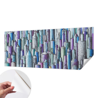 Fototapetas vaiko kambariui Byens dangoraižiai