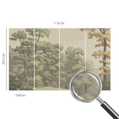 3D fototapetas Skovidyl