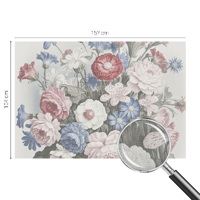 Savaime lipnus fototapetas Spalvingas puokštė