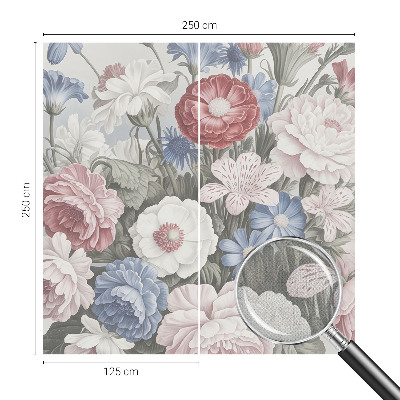 Savaime lipnus fototapetas Spalvingas puokštė