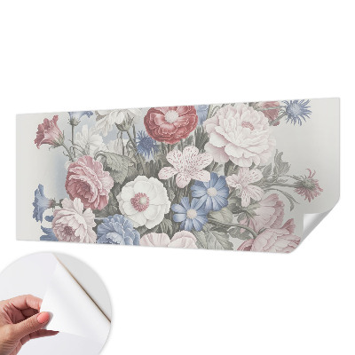 Savaime lipnus fototapetas Spalvingas puokštė