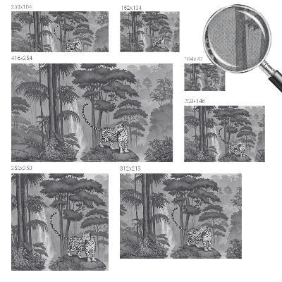 3D fototapetas Tropikų džiunglės