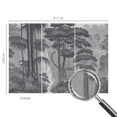 3D fototapetas Tropikų džiunglės