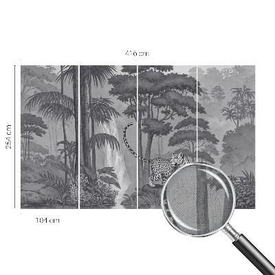 3D fototapetas Tropikų džiunglės