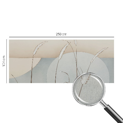 3D fototapetas sienoms su švelniais žolynų motyvais