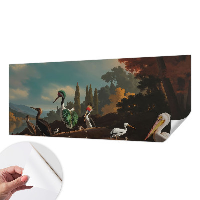 Fototapetas vaiko kambariui Maleriske fugle