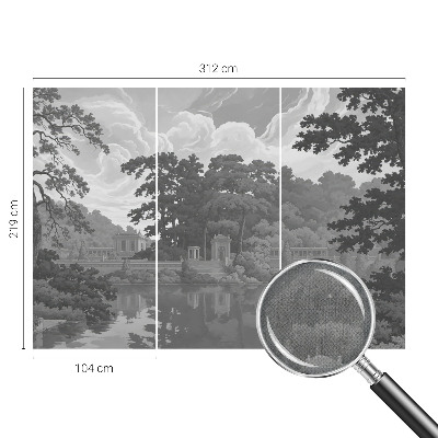 Fototapetai su natūraliu kraštovaizdžio motyvu