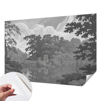Fototapetai su natūraliu kraštovaizdžio motyvu